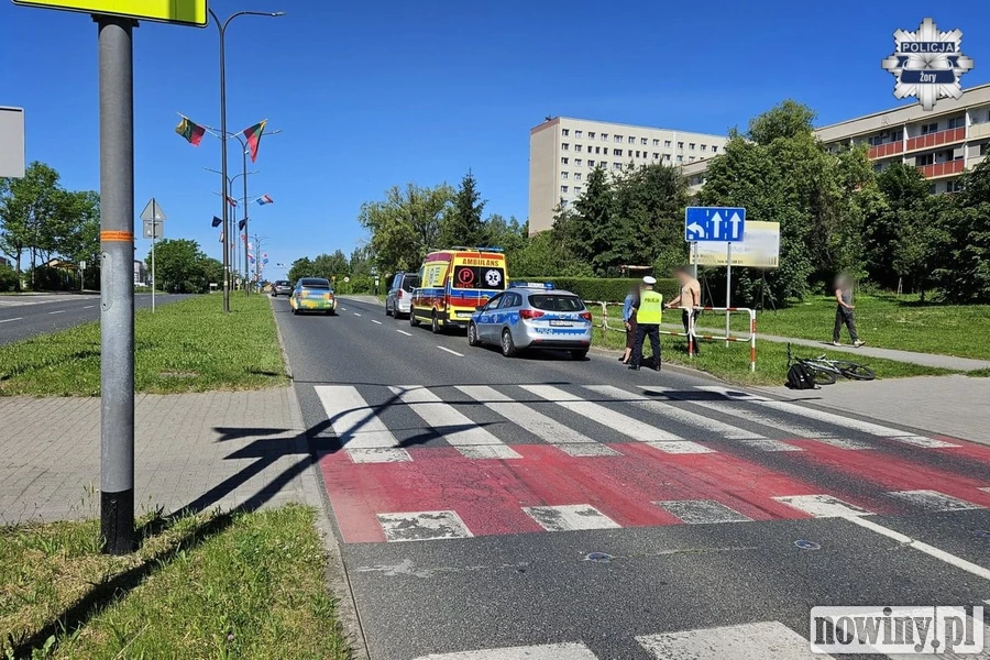 Zgłoszenie o potrąceniu rowerzysty w Żorach okazało się niezgodne z ustaleniami policji. Co wydarzyło się na alei Zjednoczonej Europy?