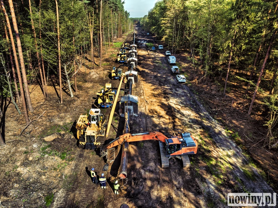 Gazociąg Racibórz – Rybnik gotowy. To 39 km nowej infrastruktury [ZDJĘCIA]