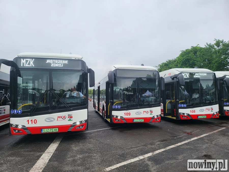 Nowe autobusy elektryczne już w MZK. Będą jeździć po ulicach Jastrzębia-Zdroju i okolicach [ZDJĘCIA]