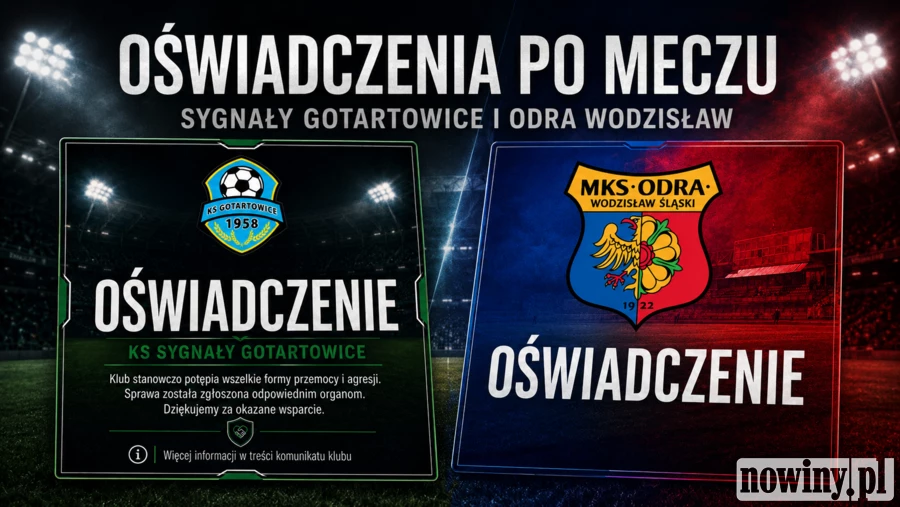 Awantura po końcowym gwizdku. Prezes Sygnałów Gotartowice miał zostać pobity po meczu z Odrą