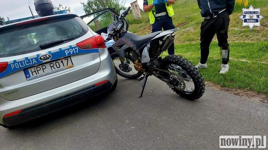 Policyjny pościg w powiecie raciborskim. Nieletni kierowca odpowie przed sądem