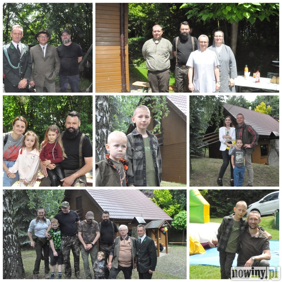 Dzień dziecka z myśliwymi. Koła łowieckie zorganizowały piknik dla dzieci z Pogrzebienia [ZDJĘCIA]
