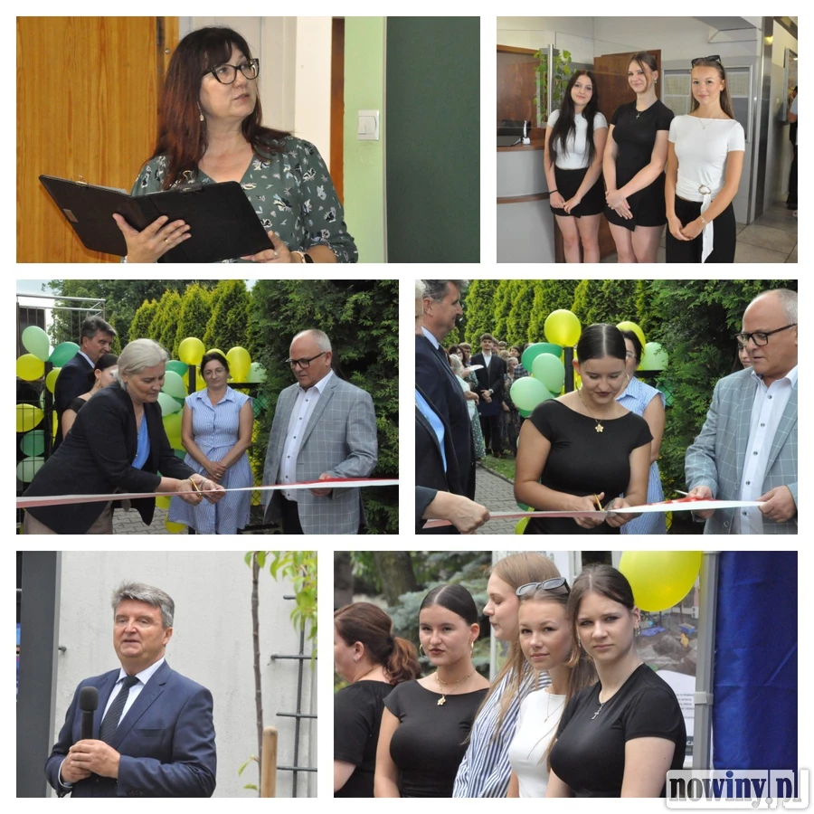 Ekopracownia pod chmurką w wodzisławskim ZST oficjalnie otwarta [ZDJĘCIA]