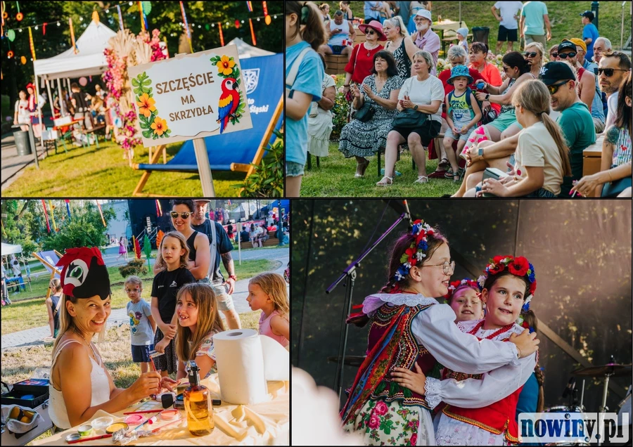 Tropikalny klimat i mnóstwo atrakcji. ARA!Fest przyciągnął całe rodziny do Parku Zamkowego [ZDJĘCIA]