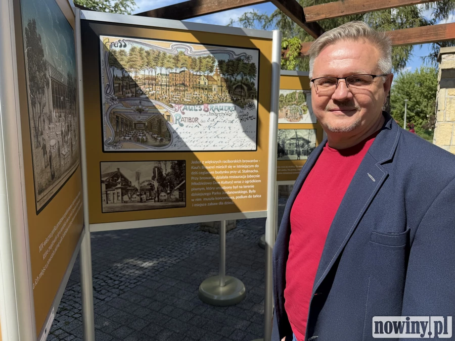 Dawniej Raciborzanie wypoczywali przy browarze, w ogrodach. Nowa wystawa muzealna w plenerze
