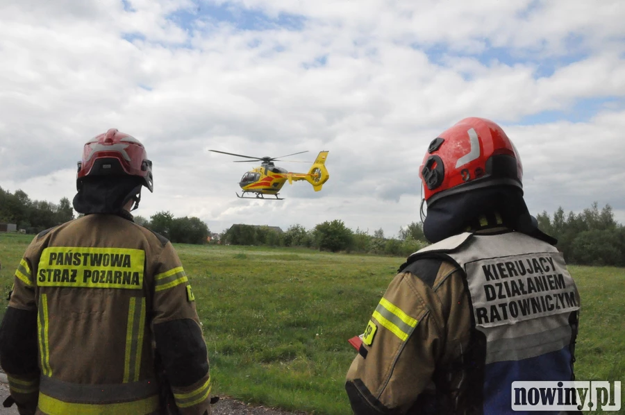 Wypadek na terenie kopalni w Marklowicach. Wezwano śmigłowiec LPR