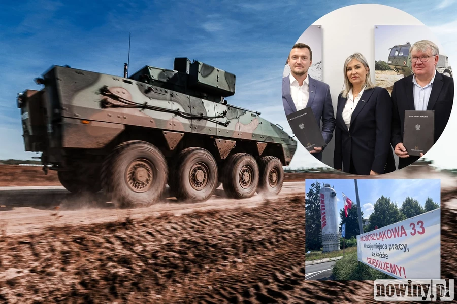 Rosomak SA szykuje się do produkcji w Raciborzu. Producent wozów bojowych będzie dzierżawił halę po Rafako od RFK