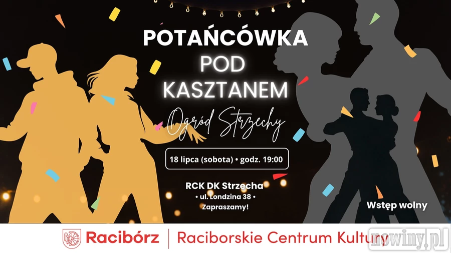 Potańcówka pod Kasztanem w sobotę 18 lipca w Ogrodzie Strzechy [Zaproszenie]