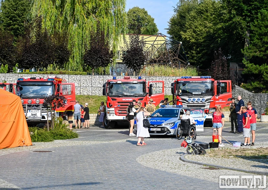 Festyn z policjantami i strażakami w Pszowie [ZDJĘCIA]