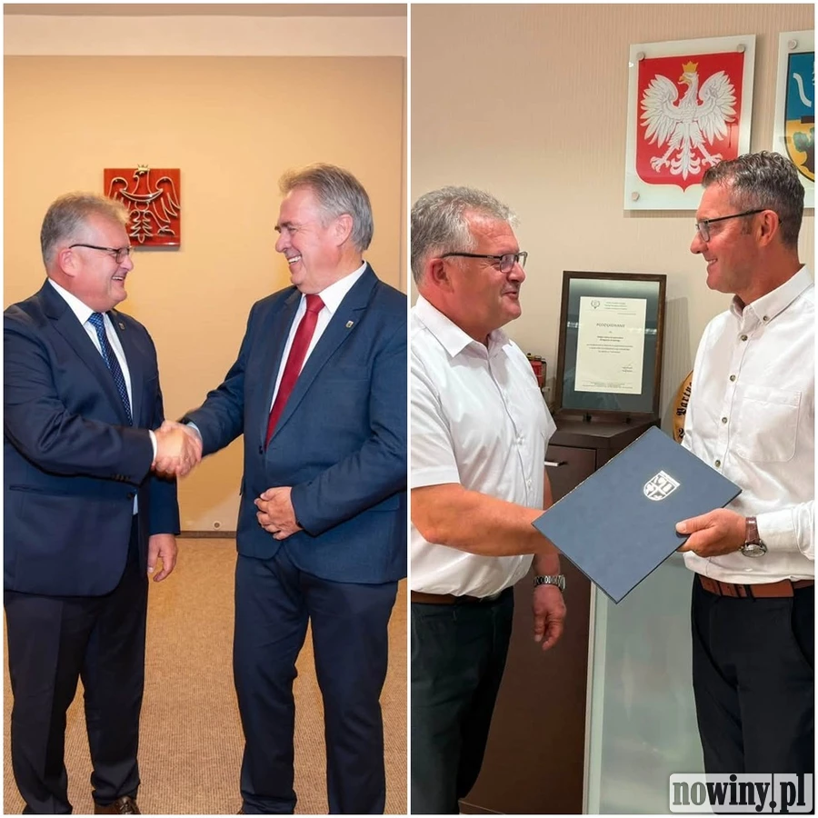 Wolfgang Kroczek na emeryturze. Roman Kaczor jego następcą w Urzędzie Gminy Krzyżanowice