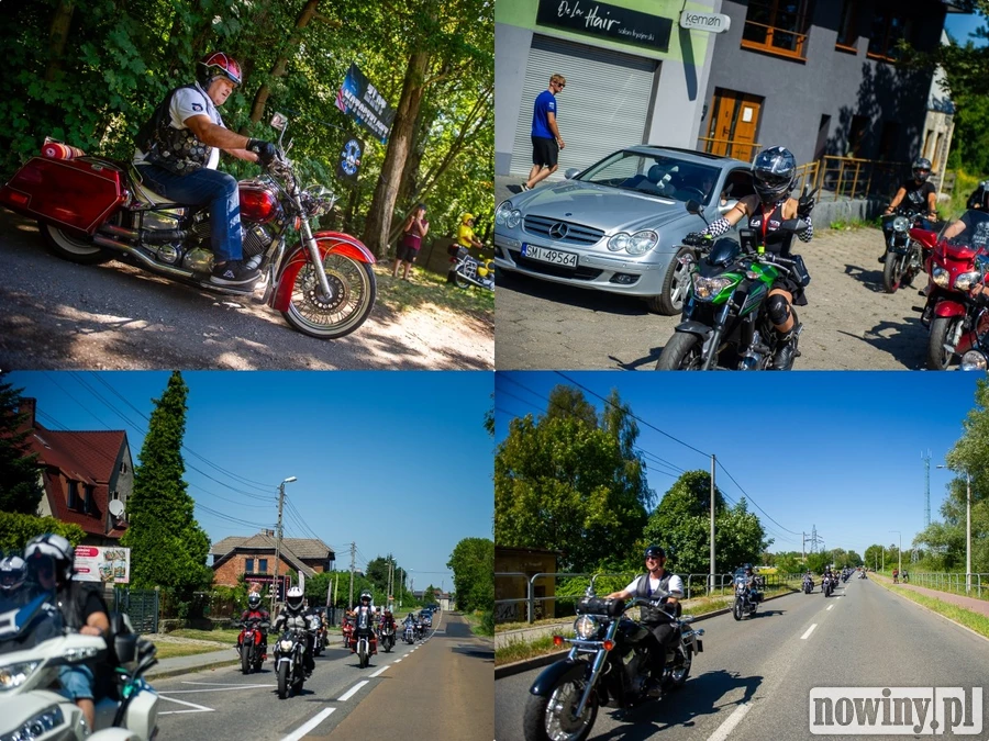 Ryk silników w Pszowie. Parada motocyklowa jedną z atrakcji Zlotu Hanysów [ZDJĘCIA]