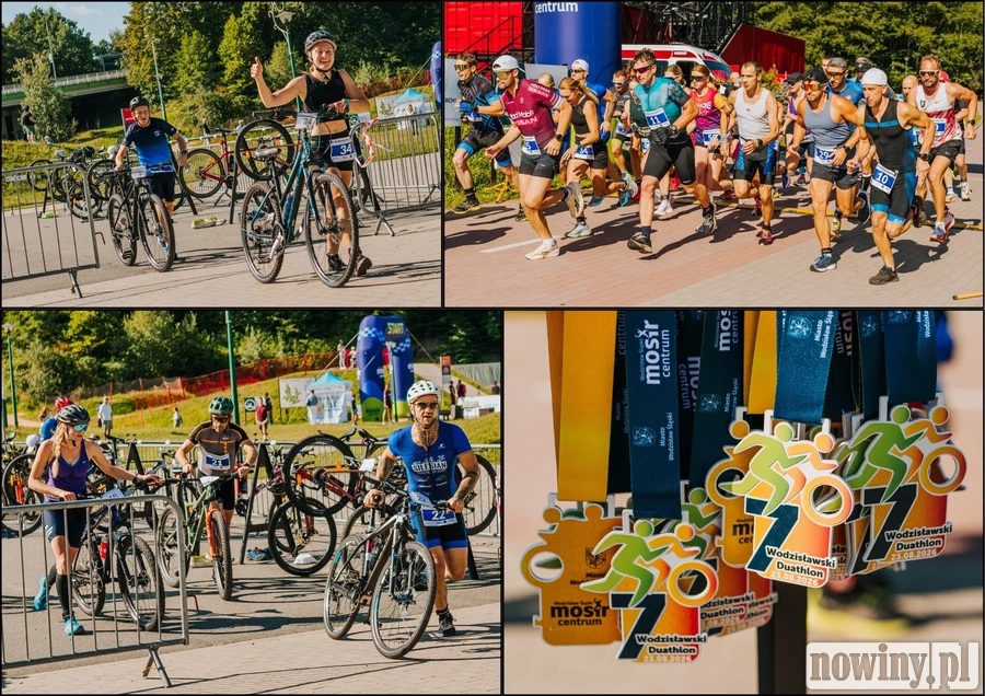 VII edycja Wodzisławskiego Duathlonu za nami. Sportowe emocje na Trzech Wzgórzach [ZDJĘCIA]