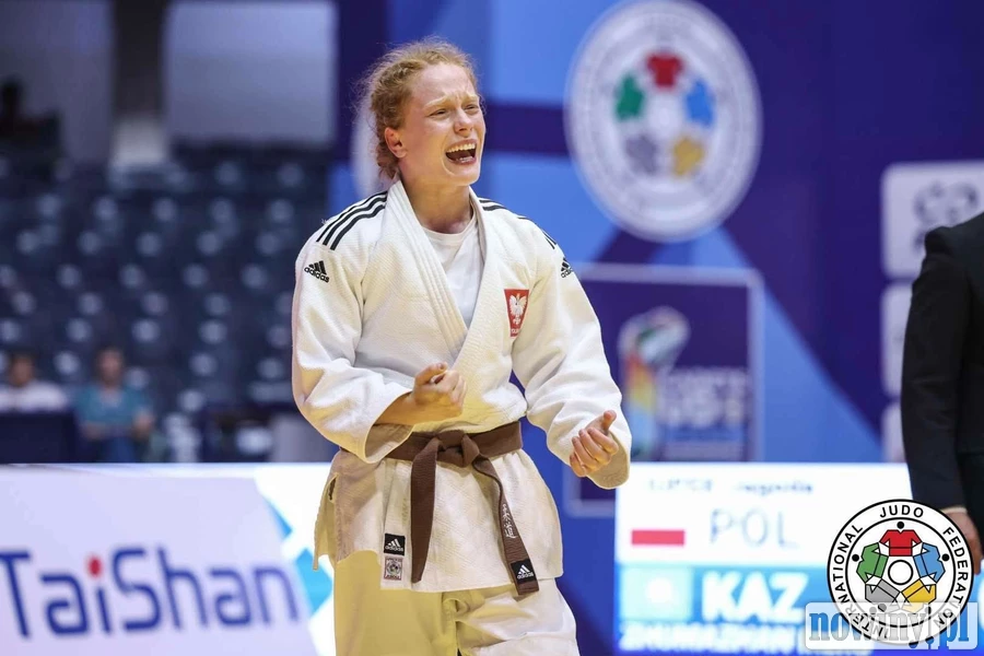 Jagoda Ciupek mistrzynią świata kadetek. Zawodniczka klubu z Kornowaca wygrała finał w 95 sekund. "Polska jest z ciebie dumna"