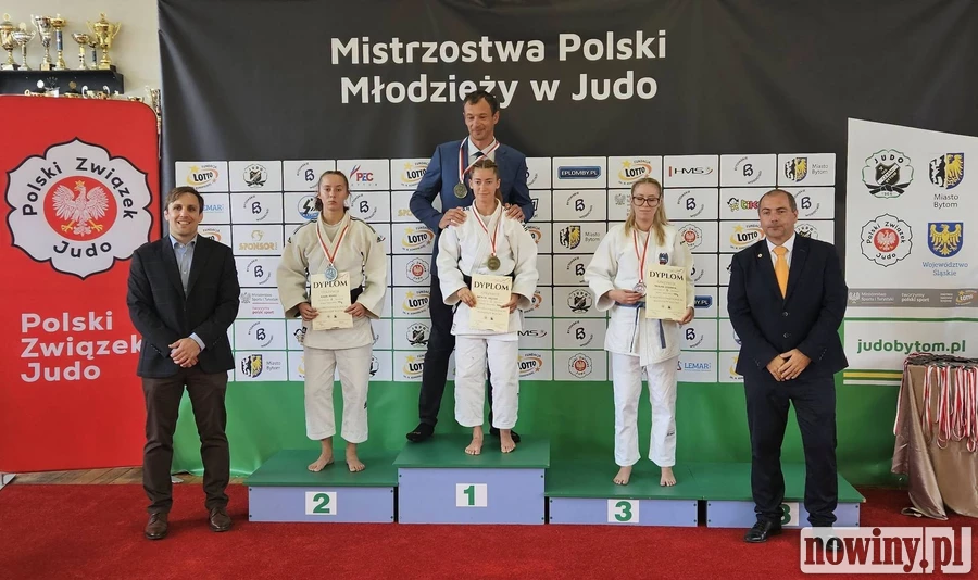 Kinga Nowak wicemistrzynią Polski. Sukces judoczki z Jastrzębia. Fot. Judo Koka