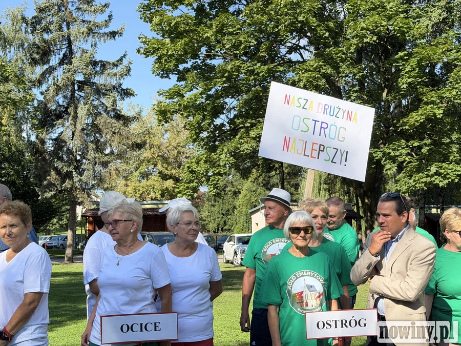 Celowanie, bieganie, toczenie i chodzenie - tak się bawiono na Spartakiadzie Seniorów w Raciborzu