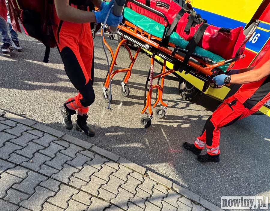 Wracała ze służby, gdy zobaczyła, iż doszło do wypadku. Pomogła poszkodowanemu