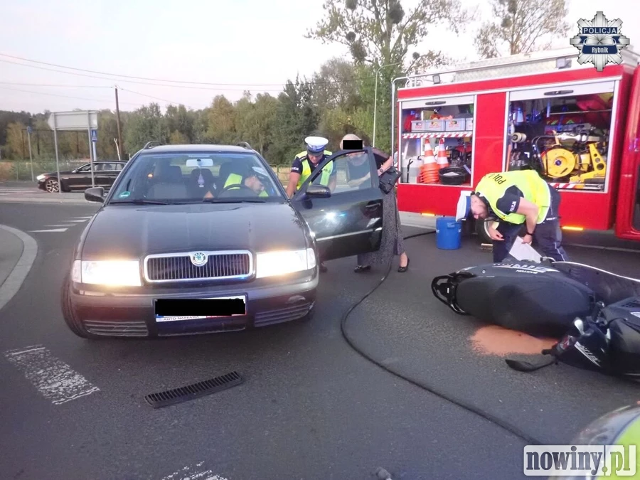 Wypadek na rondzie w Jankowicach. Kto zawinił?