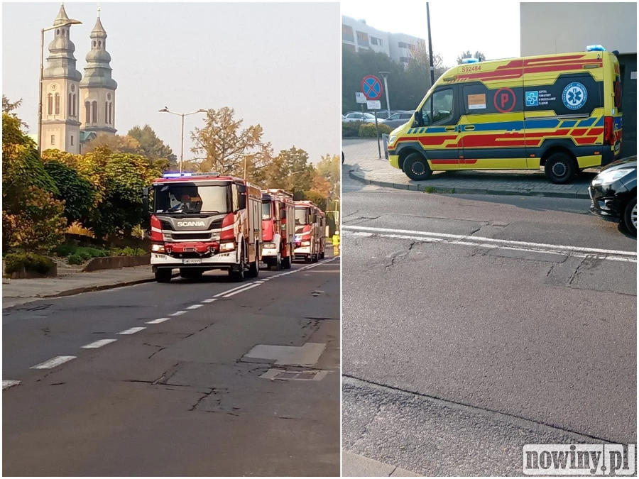 Ewakuacja na basenie w Radlinie. Uczniowie zgłosili złe samopoczucie [ZDJĘCIA]
