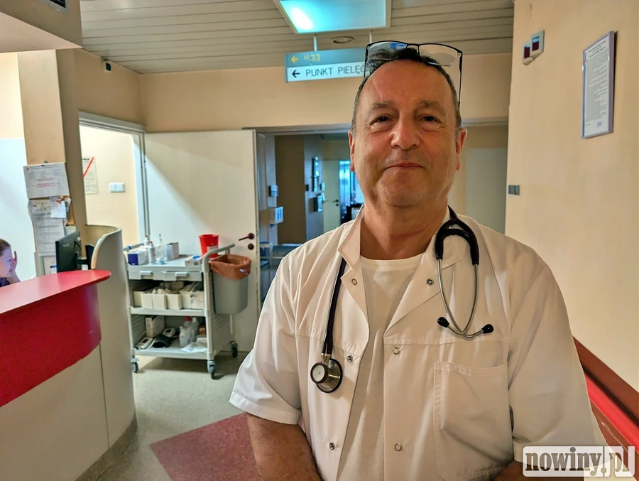 Wraca do szpitala po latach. Nowy ordynator interny mówi o potencjale i sali reanimacyjnej