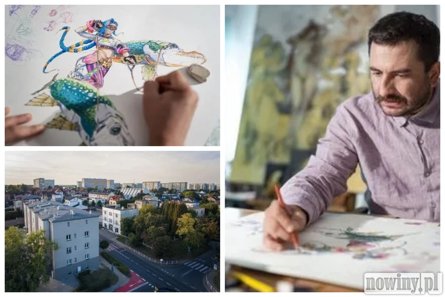 „Bomba kolorystyczna” rozświetli Rybnik. Artysta z Raciborza stworzy nowy mural w Rybniku