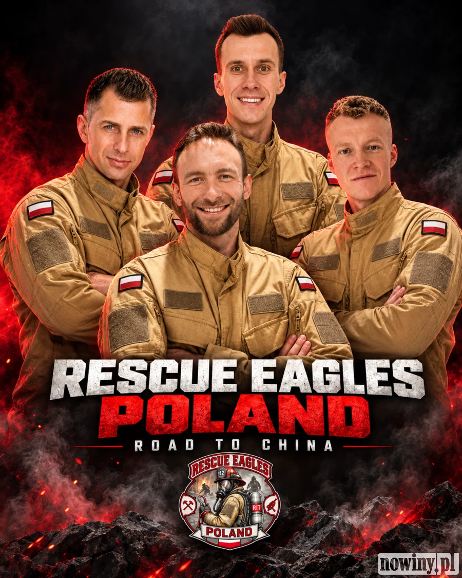 Gdy strażak potrzebuje ratunku, wchodzą oni. Śląska drużyna wystąpi w Chinach