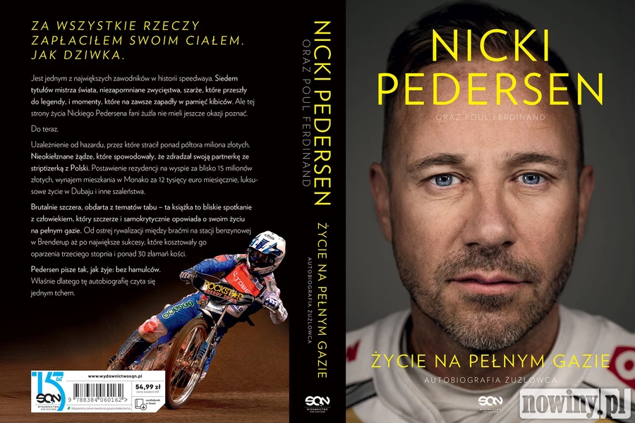 Książka do kawy: Nicki Pedersen bez hamulców. Autobiografia żużlowca w końcu po polsku