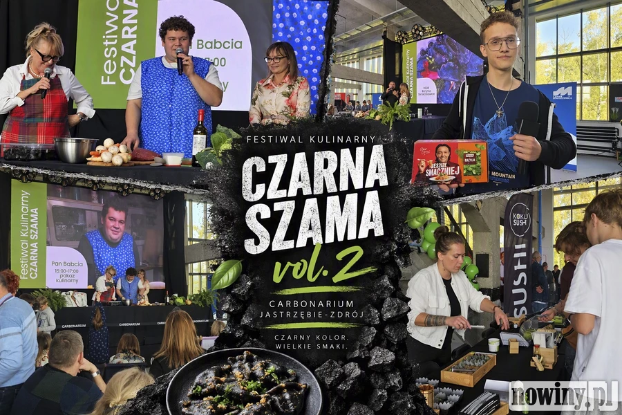 W Carbonarium węgiel trafił na talerze. Czarna Szama po raz drugi [ZDJĘCIA]