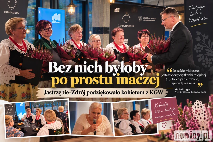 Bez nich byłoby po prostu inaczej. Jastrzębie-Zdrój podziękowało śląskim kobietom [ZDJĘCIA]