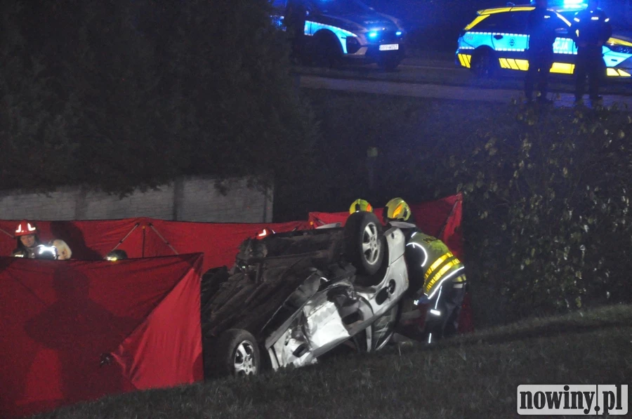 Śmiertelny wypadek w Syryni. Kierowca przyznał się, ale nie wie, skąd narkotyki w jego krwi