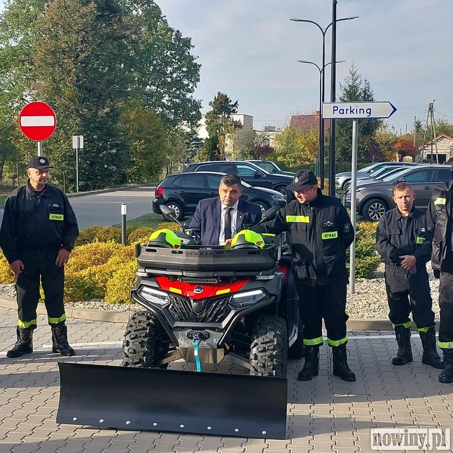 Dwa quady za 90 tys. zł. Trafiły do strażaków z Budzisk i Turza