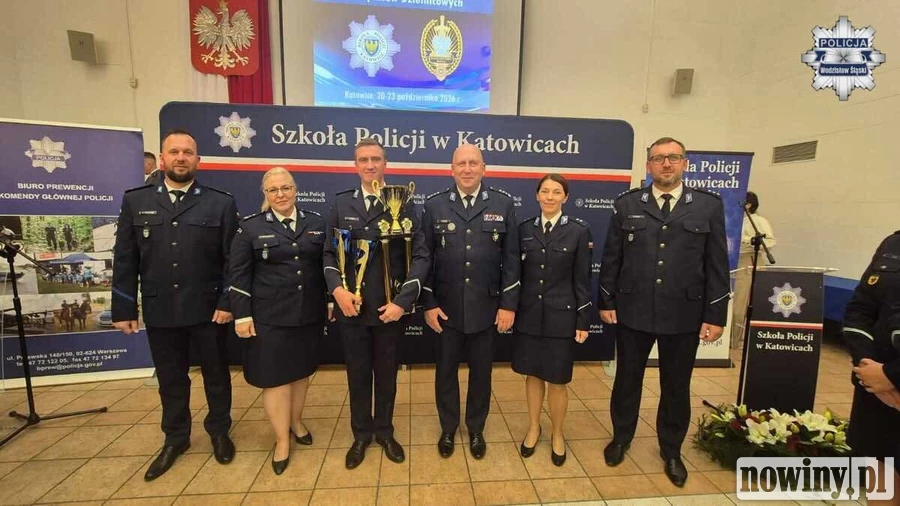 Najpierw najlepszy na Śląsku, teraz drugi w Polsce - sukces policjanta z Wodzisławia Śląskiego