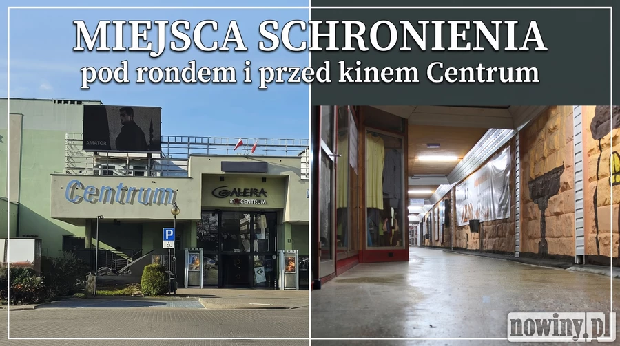 Pod rondem i koło kina mają powstać miejsca schronienia