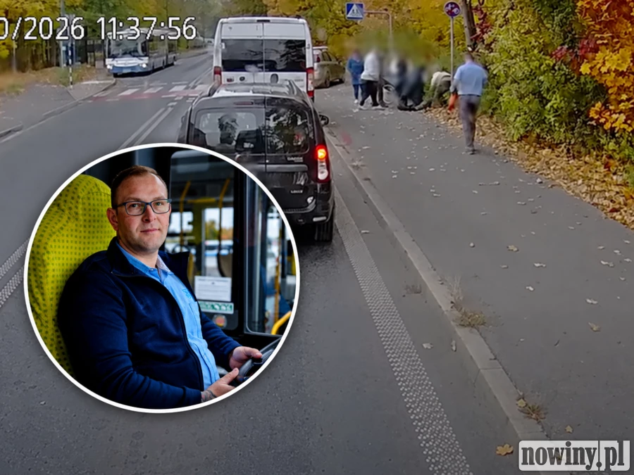 Rybnik: kierowca autobusu użył AED, by ratować nieprzytomnego mężczyznę