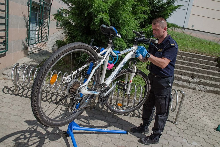 Oznacz rower syntetycznym DNA