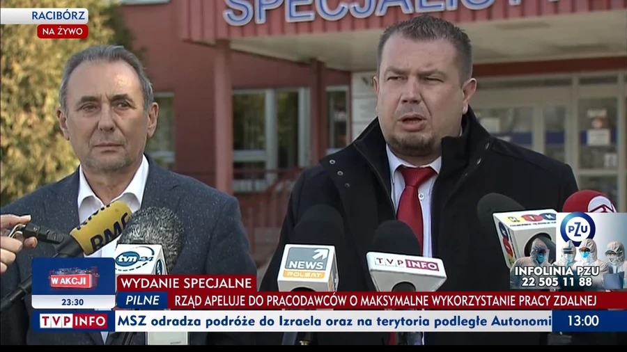 Racibórz śląskim centrum walki z koronawirusem. Relacja z konferencji prasowej