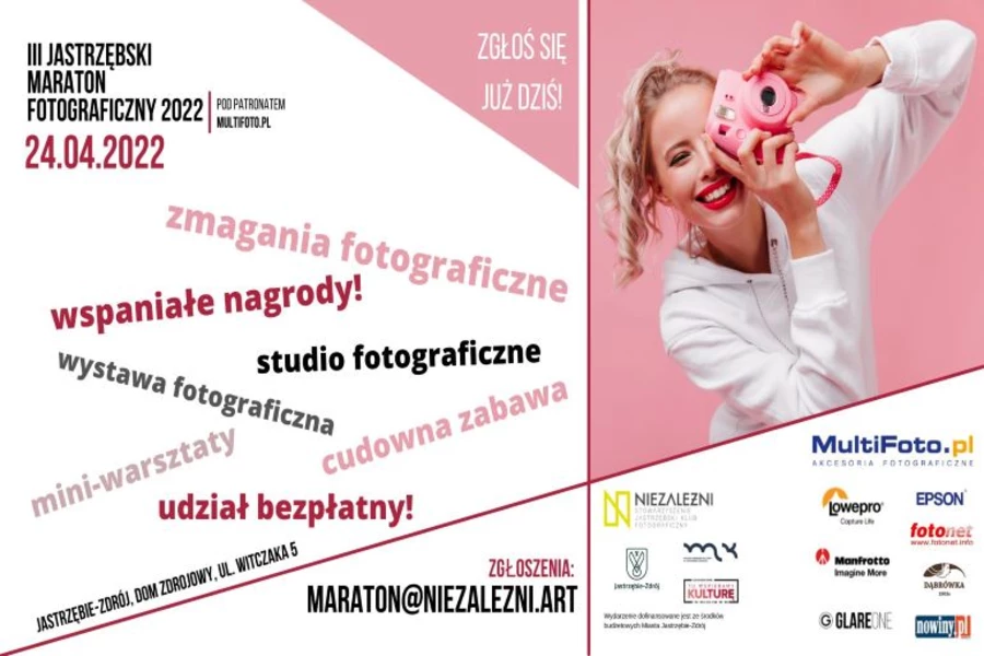 Zrób trzy zdjęcia i zdobądź nagrodę. Maraton fotograficzny