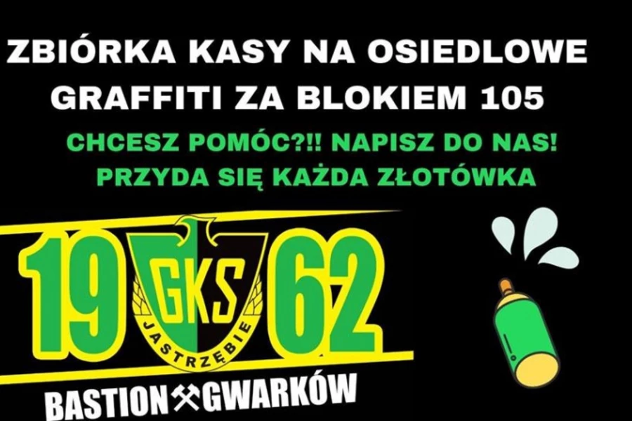 Będzie nowe graffiti w mieście. Zbierają na farby i spray