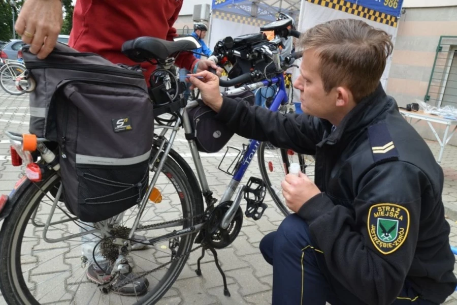 Strażnicy miejscy oznakowali 138 rowerów
