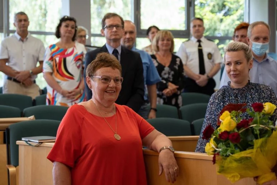 Maria Pilarska zakończyła pracę w magistracie