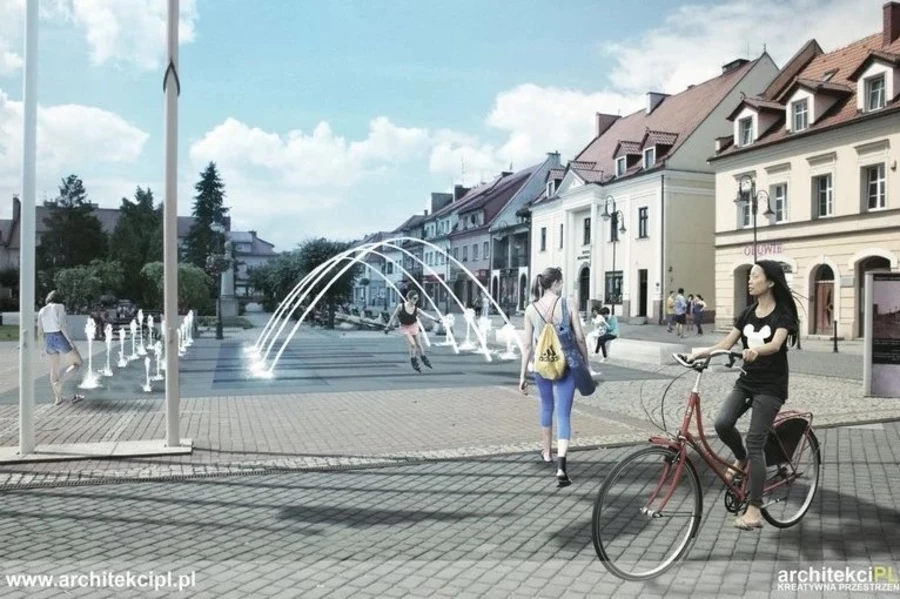 Zagłosuj na utwory, które zagra fontanna na rynku w Żorach