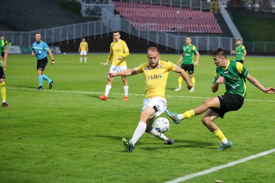 GKS Jastrzębie przegrał w drugim tegorocznym sparingu