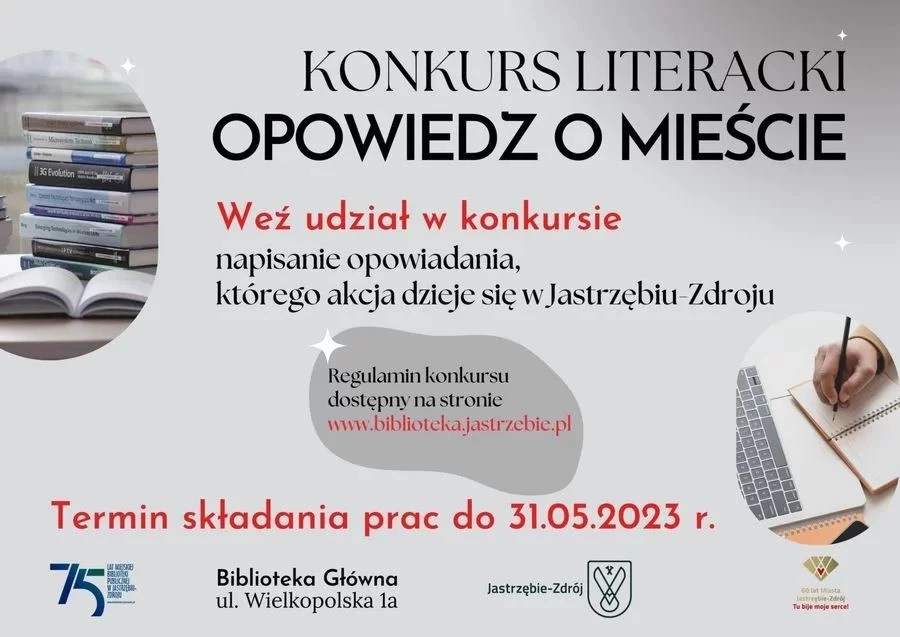 Lubisz pisać? Stwórz opowiadanie, którego akcja rozgrywa się w Jastrzębiu-Zdroju