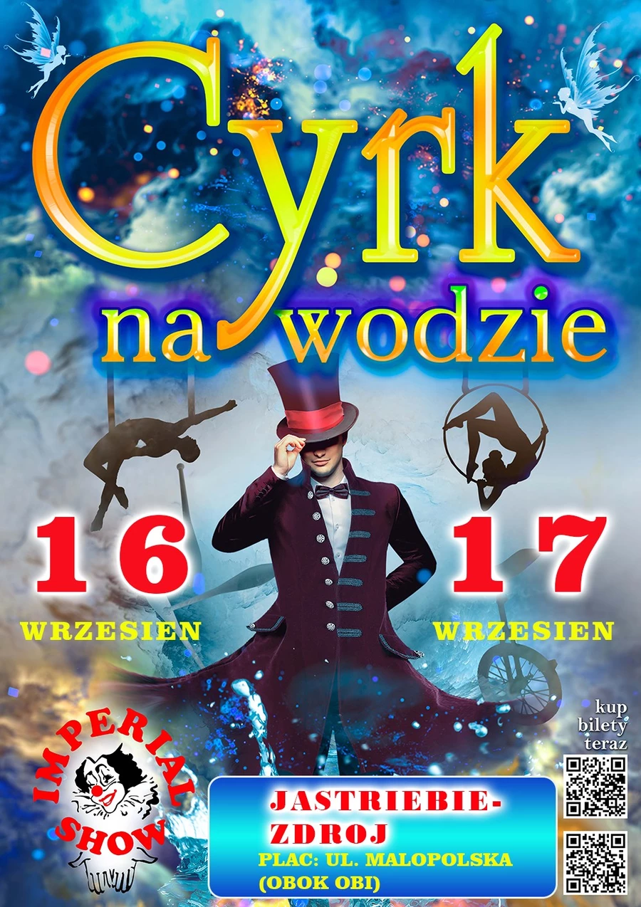 KONKURS! Wygraj wejściówki na Imperial Show „Cyrk na Wodzie” w Jastrzębiu-Zdroju