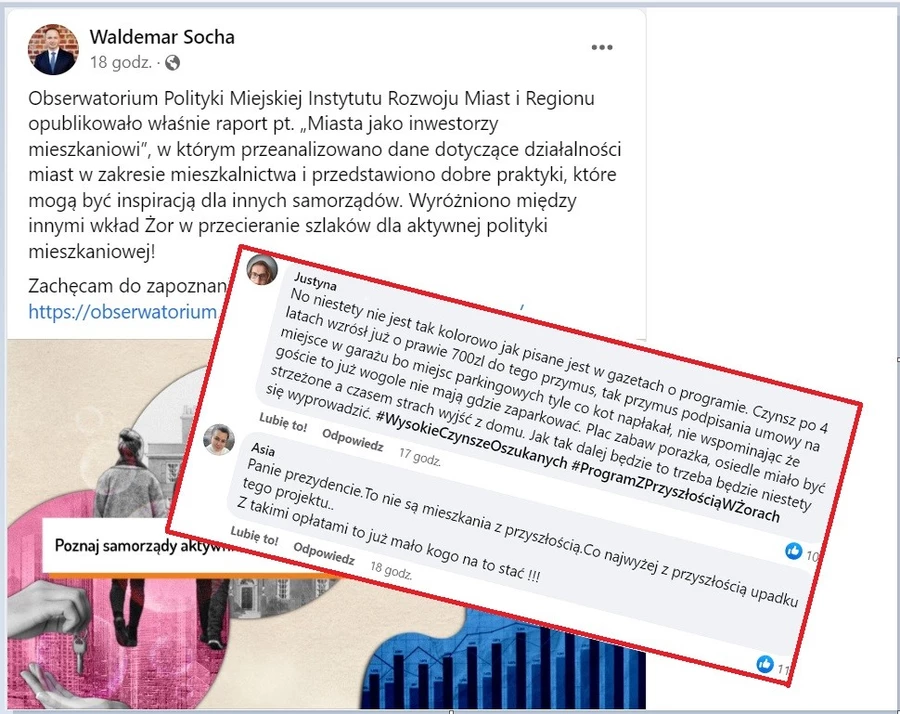 Burza w sieci po wpisie prezydenta Żor. Internauci: "Wiedzieliśmy, że tanio nie będzie. Ale żeby aż tak?"