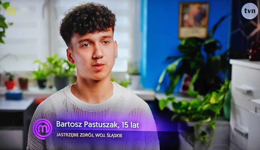 Bartek przechodzi do dalszego etapu programu "MasterChef Nastolatki"
