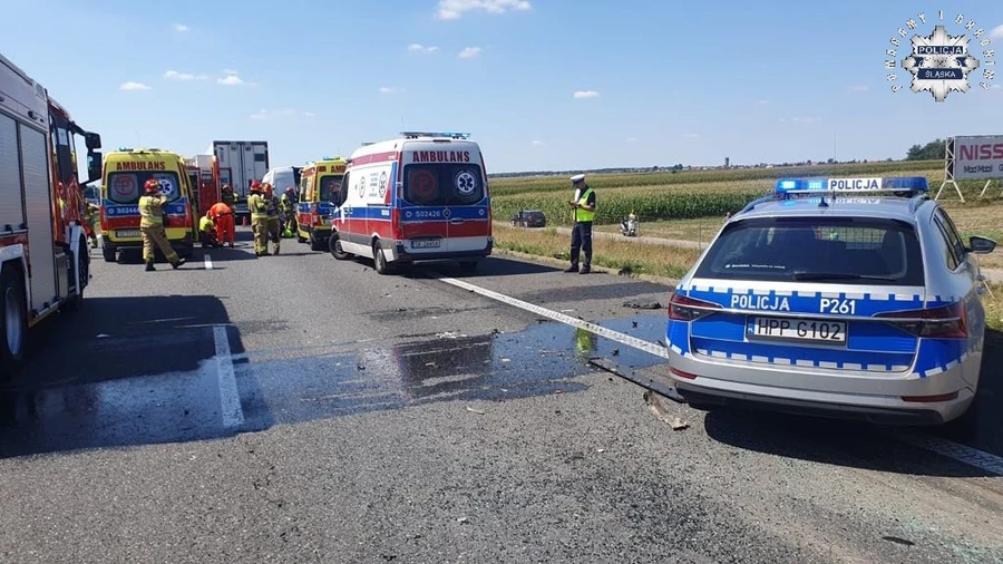 To był czarny wtorek na śląskich drogach