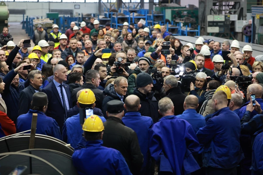"Usiądźcie do stołu, porozumcie się". Pracownicy Rafako apelują do wszystkich od których zależy los spółki