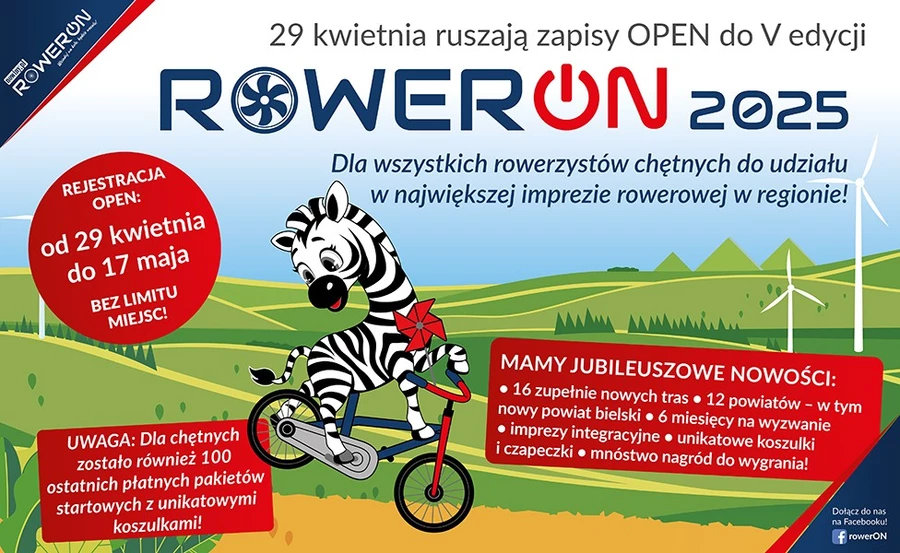 RowerON 2025: Rowerzyści ostatnia szansa na zapisy. Rejestracja OPEN rusza 29 kwietnia!